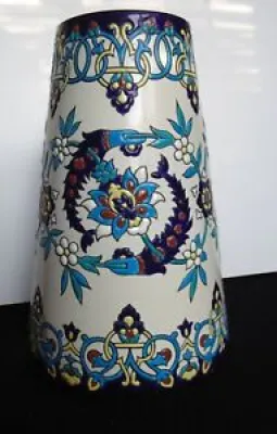 Vase tripode emaux cerné - choisy