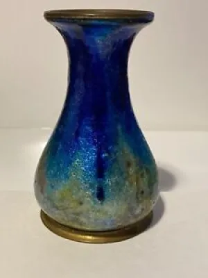 Vase en cuivre émaillé - jules