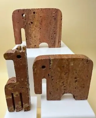 Ensemble de 3 sculptures - fratelli mannelli