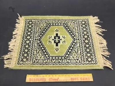 Ancien petit tapis rectangulaire - turque