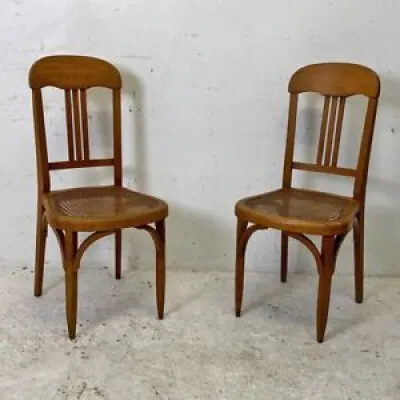 Paire de chaises bistrots
