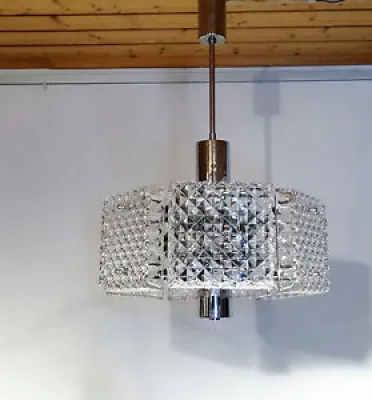 Lampe lustre design chrome - kinkeldey