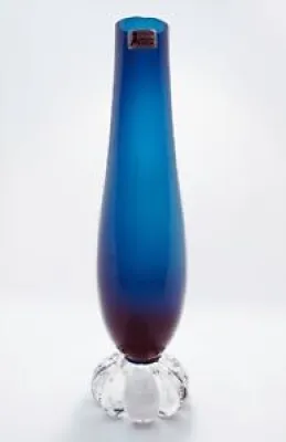 aseda vase bleu avec