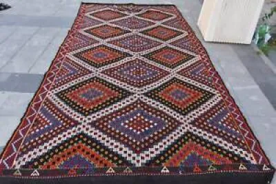 6x12 ft Oversize rugs, - turkish wool rug