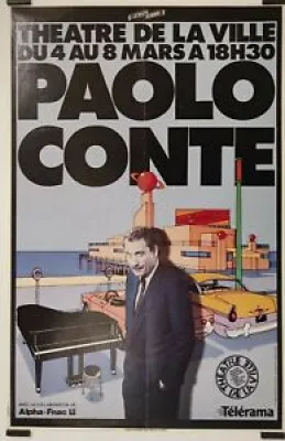 paolo Conte Circa 1970
