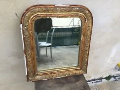 Miroir Cadre Stuc imitation