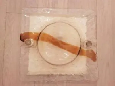 Lampada in vetro di Murano - toni zuccheri