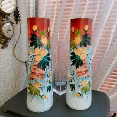 Magnifique paire de vase - legras