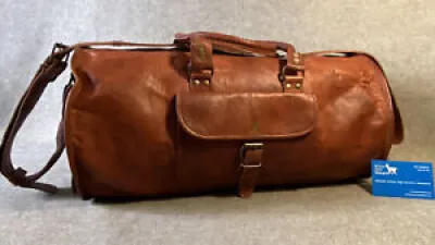 Leather Duffel Bag SMALL - designs