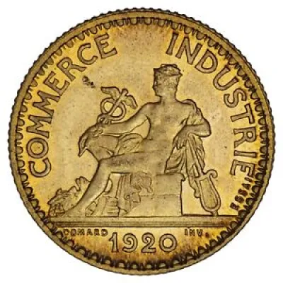 France 1 franc 1920 ESSAI - commerce