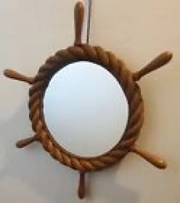 Gouvernail miroir corde - rope