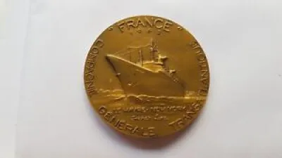 Médaille Compagnie Général - new york havre