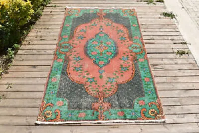 Turkish rug 3x6 Handwoven - oushak