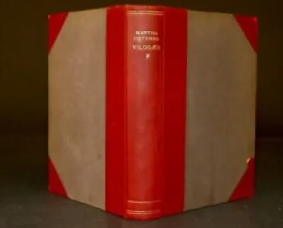 1933 VILDGAES Novel by - leather danish