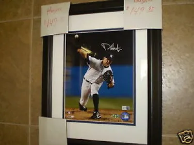 PHIL HUGHES FRAMED 8X10 AUTOGRAPHED