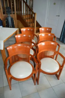 Lot de 6 chaises design - frank