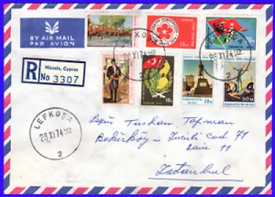 TURKISH CYPRUS 1974 50th - cover