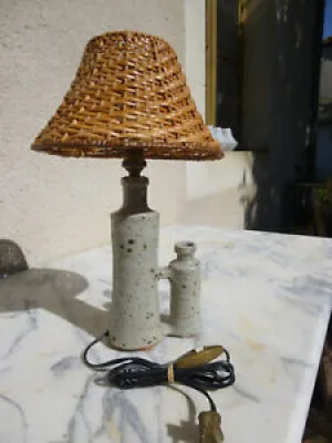 LAMPE SOLIFLORE GRES - gustave tiffoche
