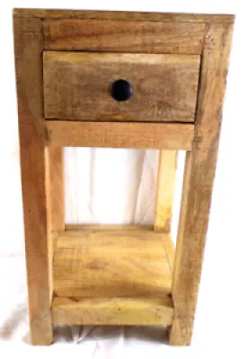 Table de chevet en bois - 58cm