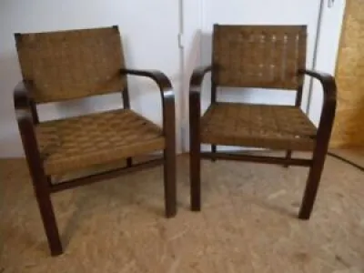 1/2 fauteuil Bauhaus - erich dieckmann