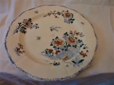 TRÈS GRAND PLAT ROND - ceramic dish
