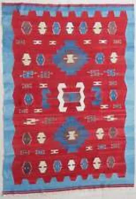 Tapis rug kilim ancien - tribal turc