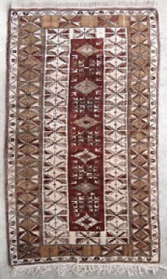 Tapis ancien rug oriental - milas turc