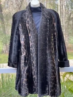 Cache Long Jacket Sweater - animal