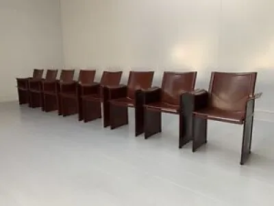 8 chaises de salle à - matteo
