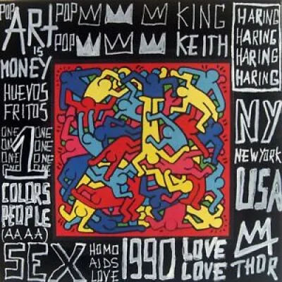 SPACO signed POP HARING - new york