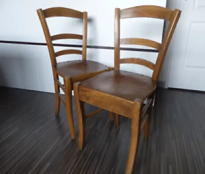 Duo de chaises bistrot - luterma