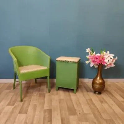 Chaise et tabouret vintage - lloyd
