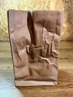 Vase paper bag, tape