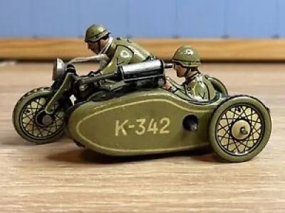 TIN TOY side CAR MOTORCYCLE