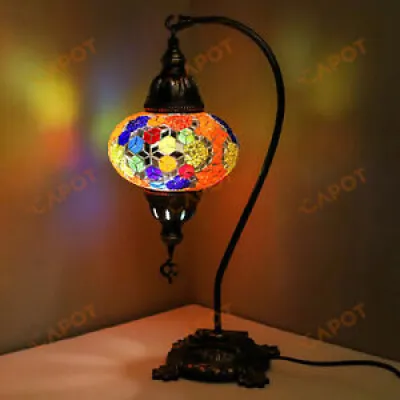 Lampe mosaïque turque