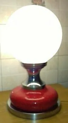 Lampada da tavolo vintage - rosso