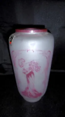 Vase en verre soufflé - bouche