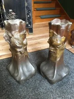 Deux grands vases régule - francesco