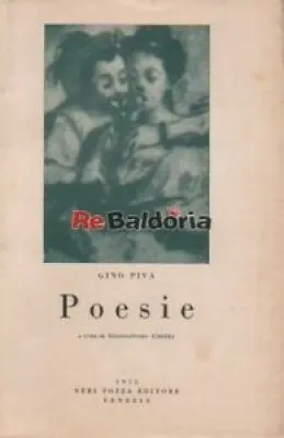 Poesie Neri Pozza Piva - gian