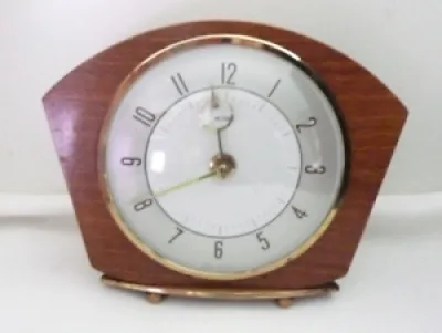 Vtg MCM Metamec Wood - clock
