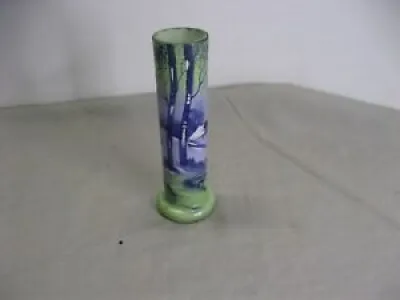 Beau petit vase en verre - hiver