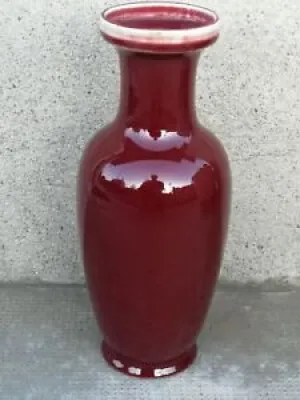Ancien vase sang de bœuf