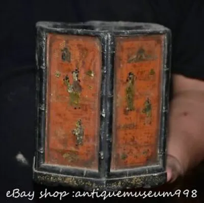 7.2 Old Chinese Lacquerware - square