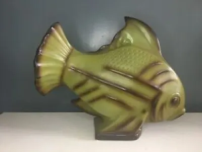Grand poisson en plâtre - jan