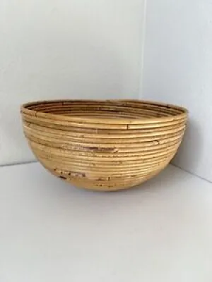 Rattan italian Bowl Bamboo