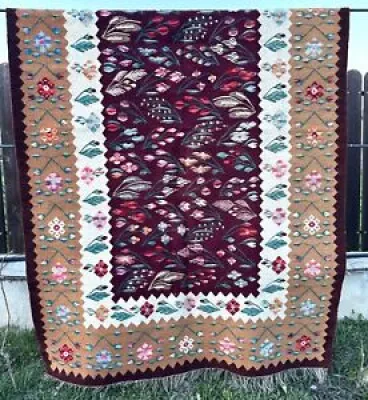 Beautiful Vintage Traditional - romanian rug