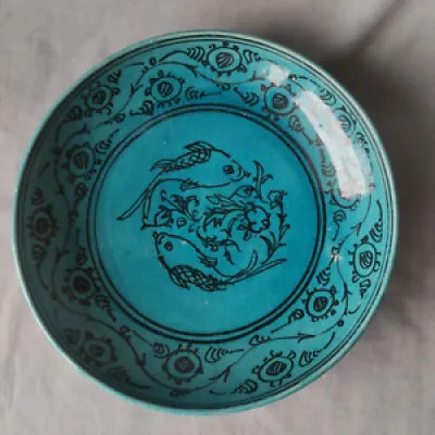 ANCIENNE ASSIETTE TURQUOISE - iran