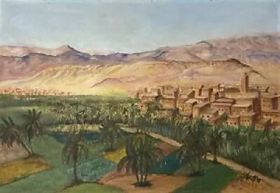 Ouarzazate maroc peinture