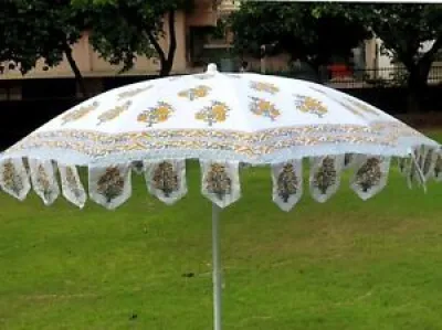 Vintage Main Bloc Jardin - parasol