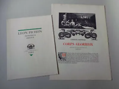 Léon PICHON - rare catalogue